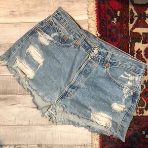 Levi’s Denim Cutoffs